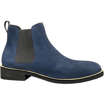 Оригинальные темно-синие ботинки челси 20802
