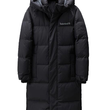 Длинное мужское пальто-пуховик 20875