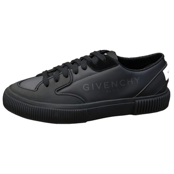 Черные кожаные кеды Givenchy 20925