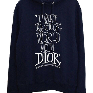 Черная толстовка унисекс Dior 20937-1