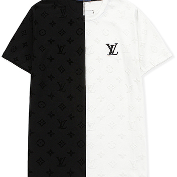 Двухцветная футболка Louis Vuitton 20946