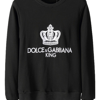 Черный свитшот Dolce & Gabbana 20966