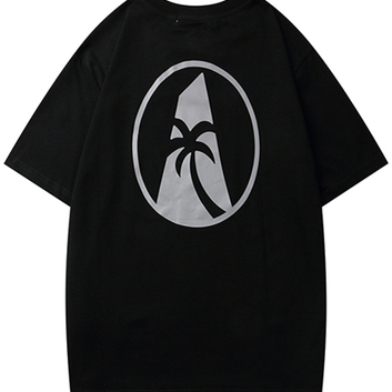 Черная футболка “Пальма” Palm Angels 25043