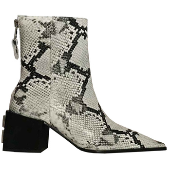 Полусапожки кожаные Alexander Wang 25225