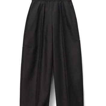 Укороченные черные брюки Alexander Wang 16001-1