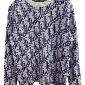 Необычный свитер с принтом Dior 25268