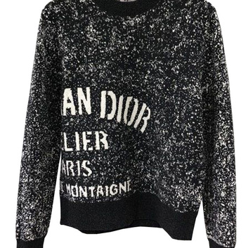 Кашемировый свитер с надписями Dior 25276