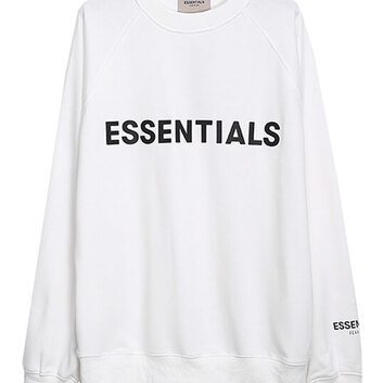 Белый свитшот “Essentials” Fear of God 20617-1