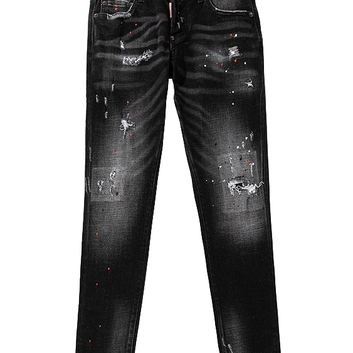 Черные женские джинсы Dsquared2 25442