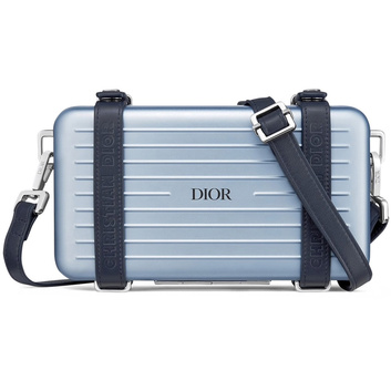 Голубая сумка-клатч “Rimova” Dior 25457