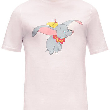 Розовая футболка Disney Dumbo 7898-1