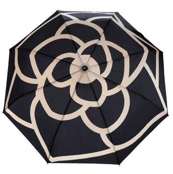 Складной женский зонт с популярным принтом 25566