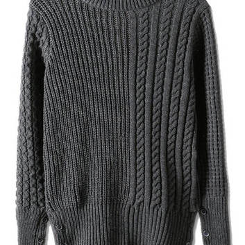 Темно-серый свитер Thom Browne 7615-1