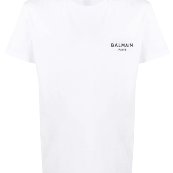 Хлопковая футболка базовая Balmain 25706