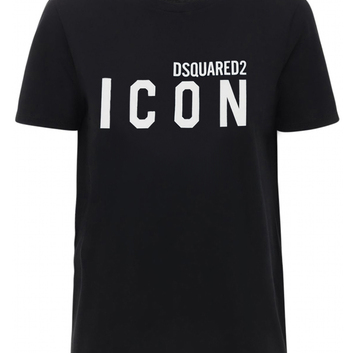 Футболка с контрастной надписью Dsquared2 25766