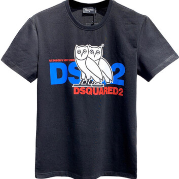 Футболка с рисунком “Совы” Dsquared2 25838