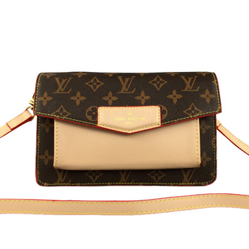 Женская кожаная сумка с кармашком Louis Vuitton 25883
