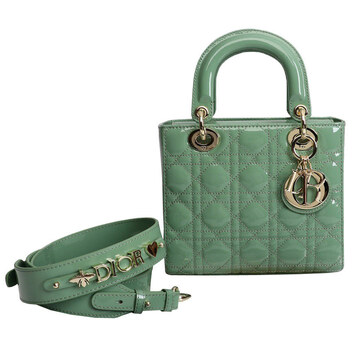 Квадратная сумка из лакированной кожи Dior 25902