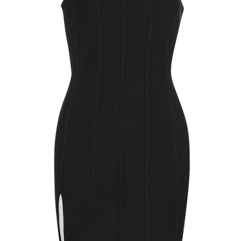 Маленькое черное платье корсетное 25945