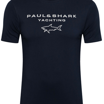 Практичная футболка с принтом Paul&Shark 25965