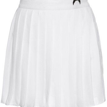 Легкая теннисная белая юбка в складку 25968