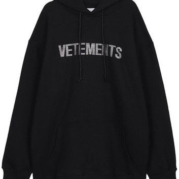 Удлиненное женское худи VETEMENTS 25981