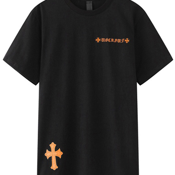 Черная футболка “Кресты” Chrome Hearts 20377-1