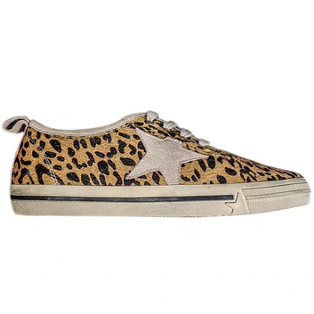 Кеды с леопардовым принтом Golden Goose 26076