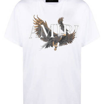 Мужская футболка с птицей Amiri 26225