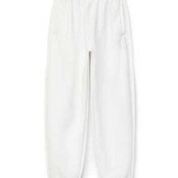 Теплые белые спортивные штаны Alexander Wang 20697-1