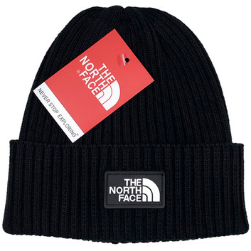 Теплая черная зимняя шапка The North Face 20563-1