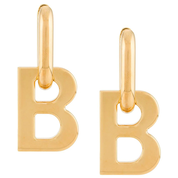 Серьги символ бренда Balenciaga 26419
