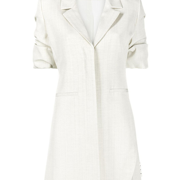 Белое платье-пиджак OFF-WHITE 26441