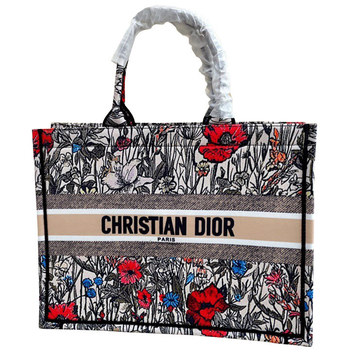 Текстильная сумка-шоппер “Маки” Dior 26525