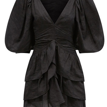Воздушное черное платье Isabel Marant 26687