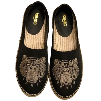 Эспадрильи с вышивкой черные KENZO 26719