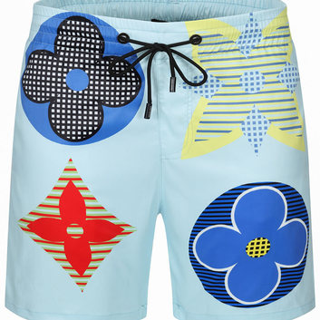 Пляжные шорты с символами Louis Vuitton 26731