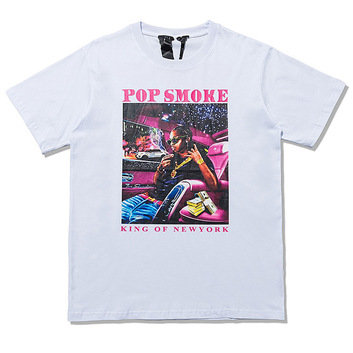Футболка с рисунком “Pop Smoke” VLONE 26734