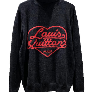 Мужской свитер с надписями Louis Vuitton 26940
