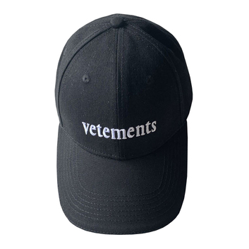 Черная бейсболка с надписью VETEMENTS 27088