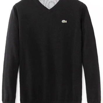 Элегантный пуловер с V-образным вырезом Lacoste 7407-2