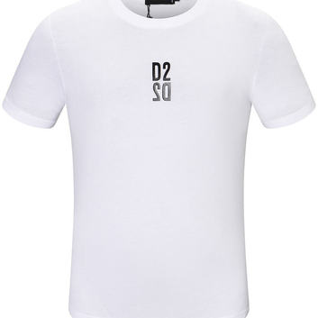 Стильная белая натуральная футболка Dsquared2 26746-1