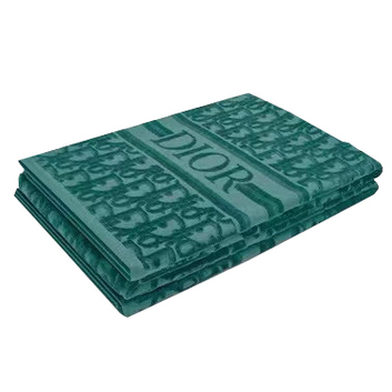 Комплект махровых полотенец зеленый Dior 27267