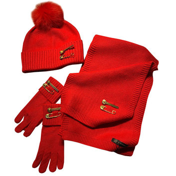 Теплый красный набор из шерсти Versace 27282