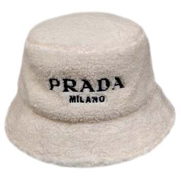 Модная теплая белая панама Prada 27292