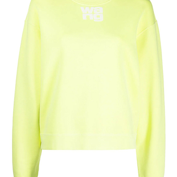 Укороченный яркий свитшот Alexander Wang 27366