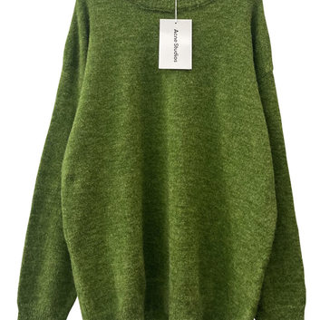 Зеленый свитер оверсайз Acne Studios 27723