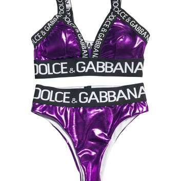 Яркий блестящий купальник Dolce & Gabbana 27922