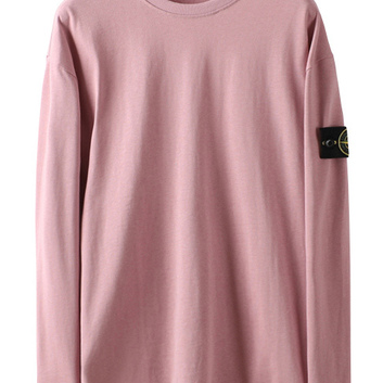 Однотонный мужской лонгслив Stone Island 27972