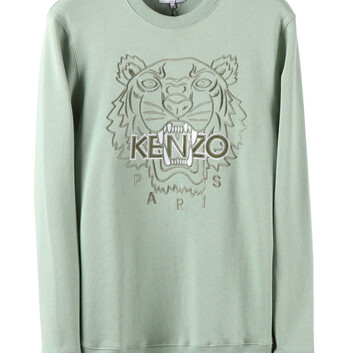 Ментоловый свитшот с символом KENZO 28038-1